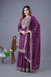 Tew Heavy Chinon Silk With Heavy Embroidery Work Readymade Dresses Wholesale Price In Surat